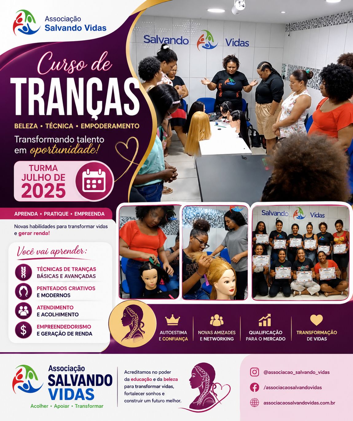 Curso de Tranças